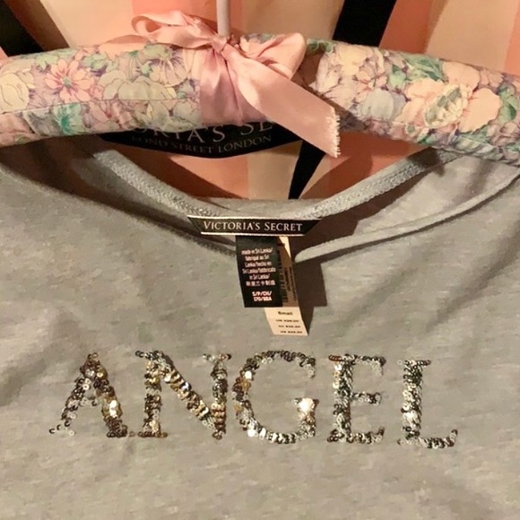 Victoria’s Secret GRAY ANGEL SZ.S Sleep Shirt BNWT - Picture 10 of 11